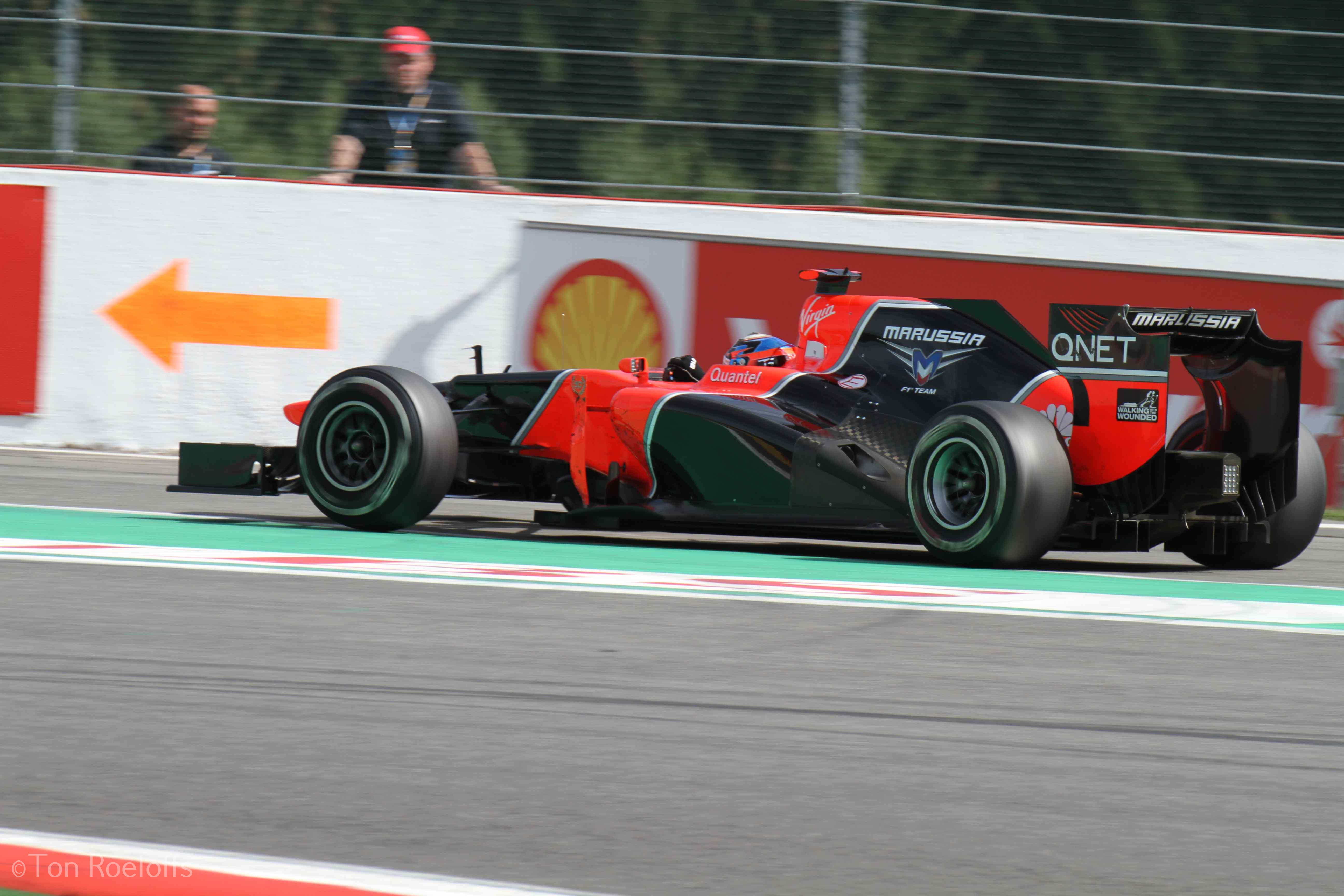 Verstappen pitbox